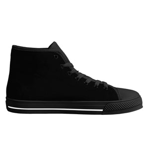 mo.be dark high top canvas shoes - mo.be