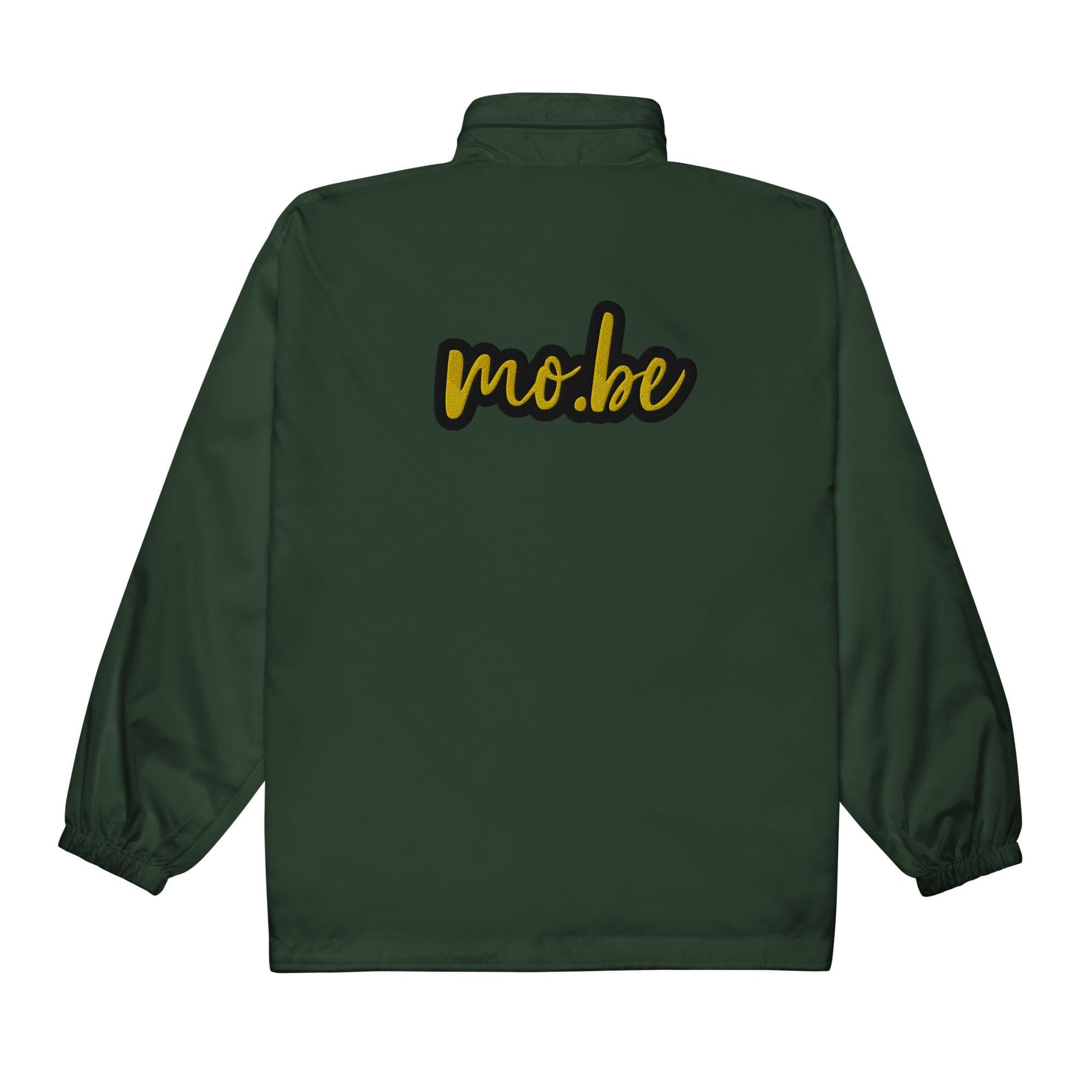 mo.be embroidered windbreaker - mo.be