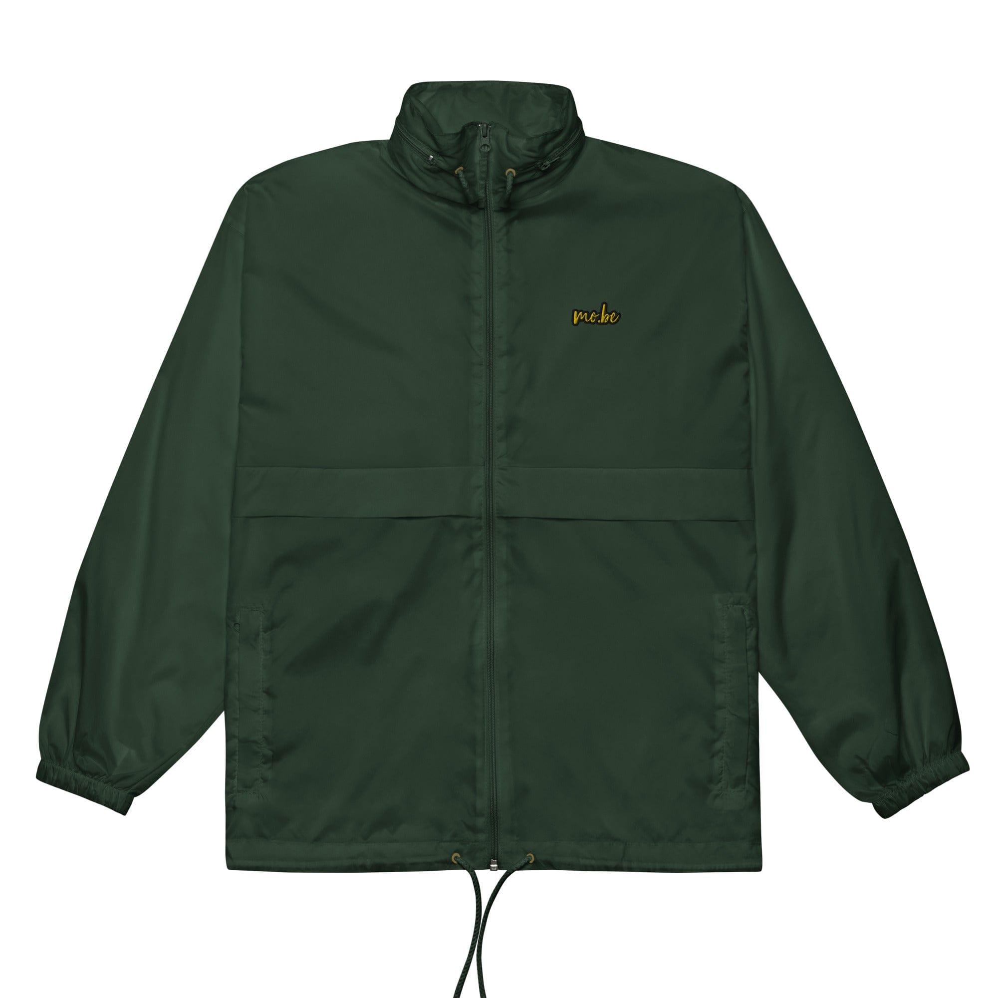mo.be embroidered windbreaker - mo.be