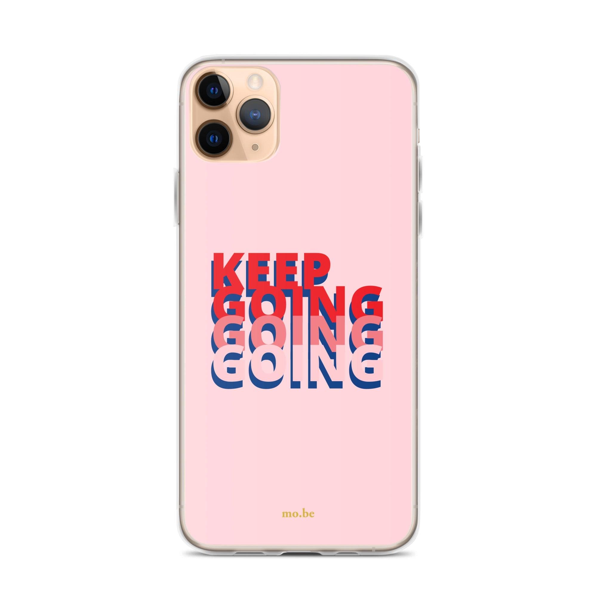 Keep Going Clear Case for iPhone® - mo.be