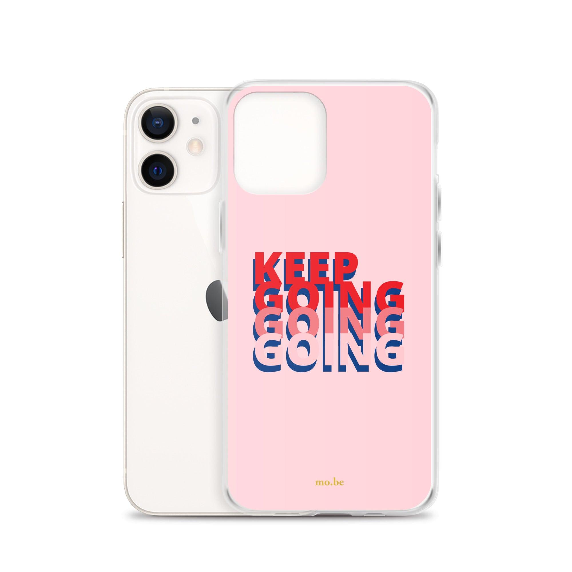 Keep Going Clear Case for iPhone® - mo.be