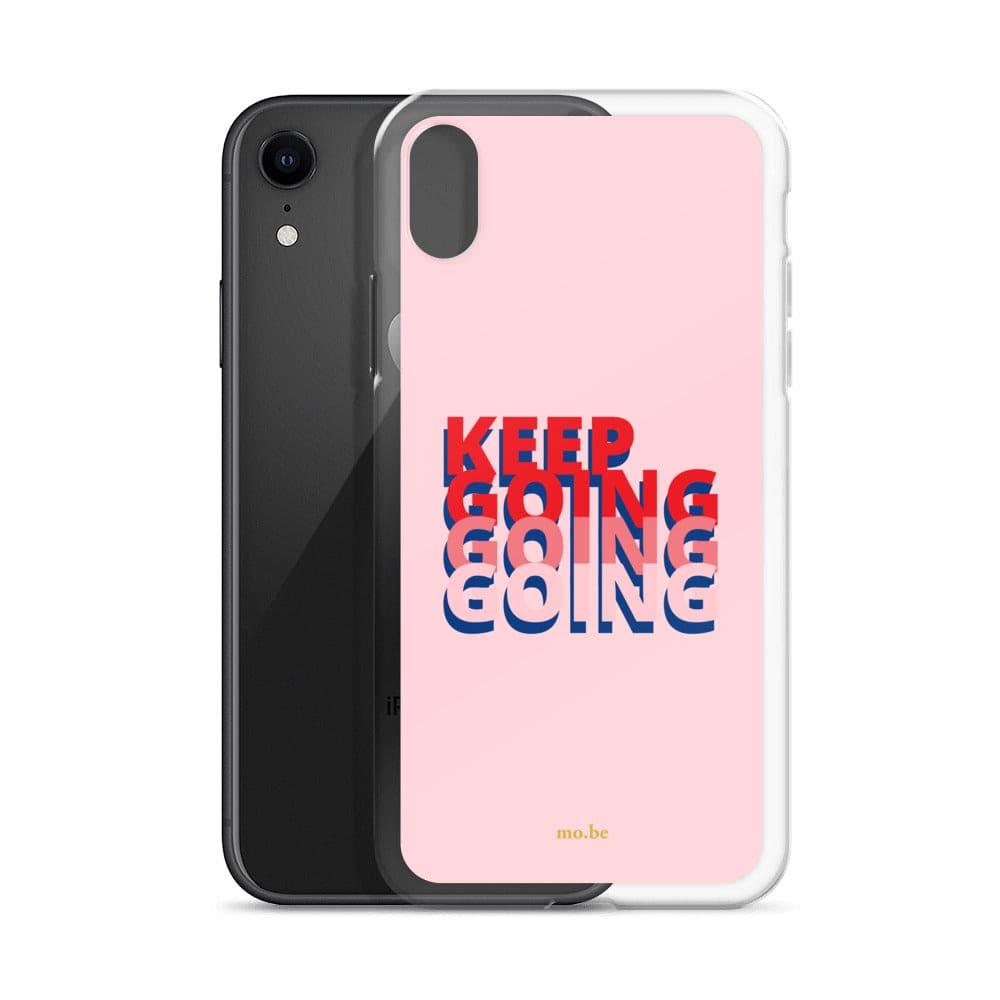 Keep Going Clear Case for iPhone®