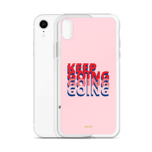 Keep Going Clear Case for iPhone®