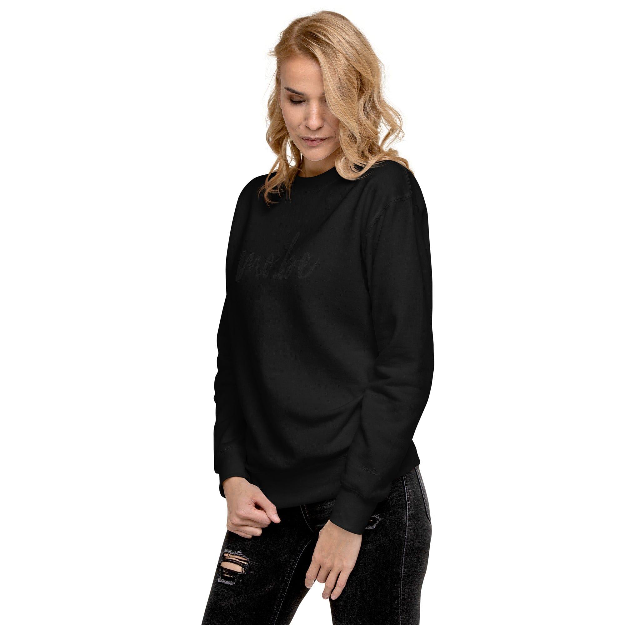matte mo.be embroidered sweatshirt - mo.be