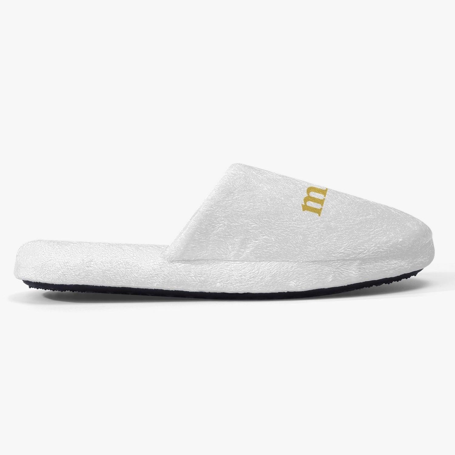 mo.be classic cotton slippers - white - mo.be