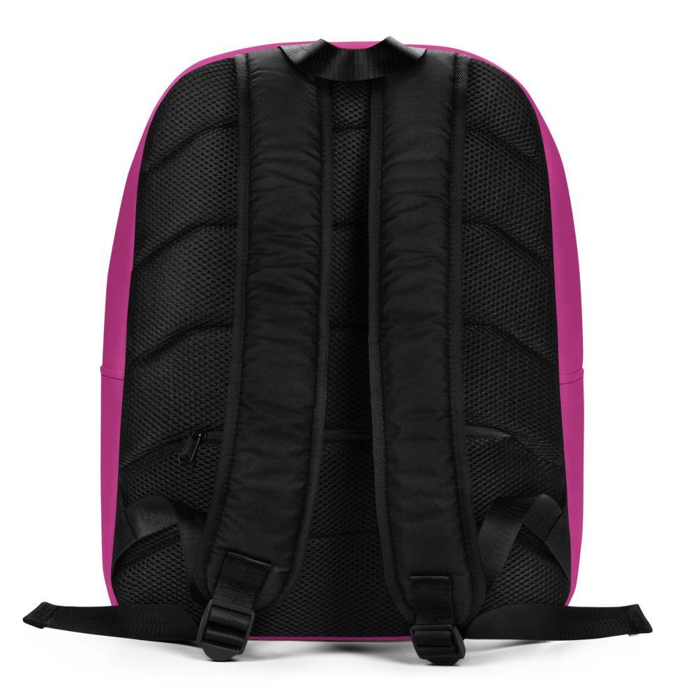 Hot Pink Minimalist Backpack - mo.be