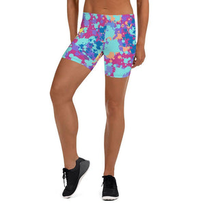 splash of color women's shorts - mo.be