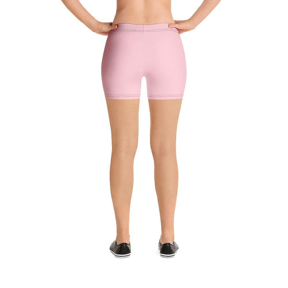 mo.be.fit pink shorts - mo.be