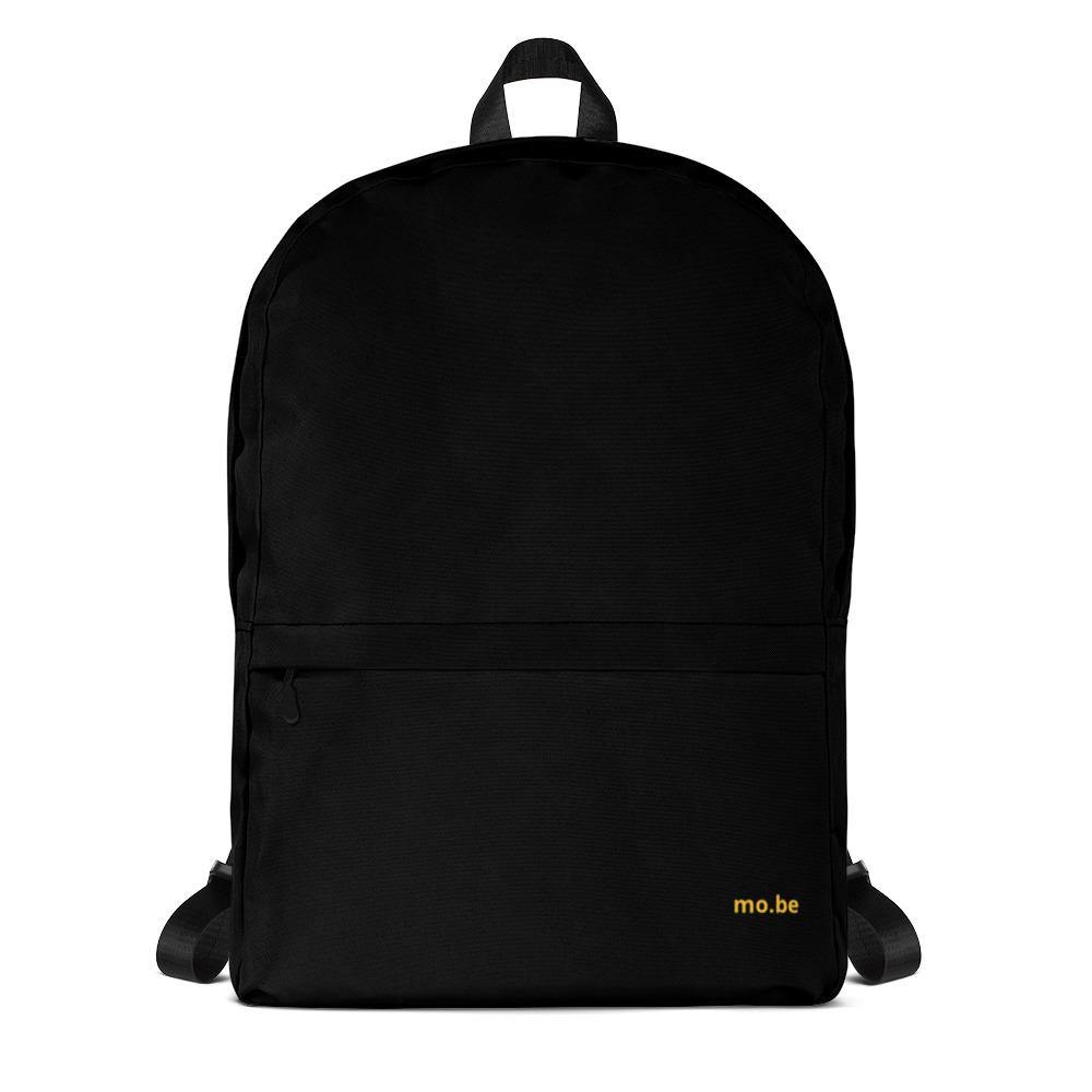 All Black Backpack - mo.be