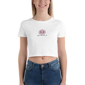 roll with it women's crop top - mo.be