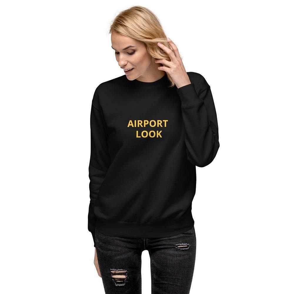 Airport - Women's Fleece Pullover - mo.be