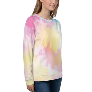Women's Tie Dye Print Sweatshirt - mo.be