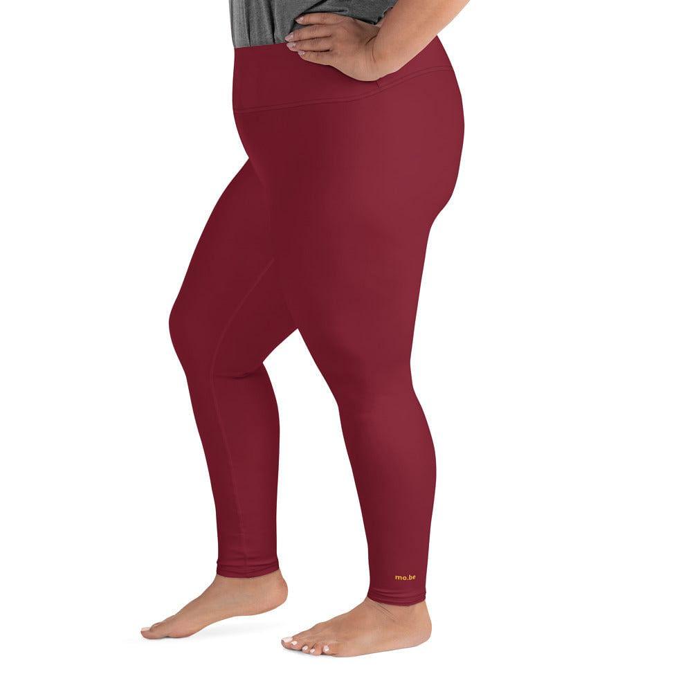 red mo.be curve leggings - mo.be