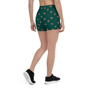 women's ginger bread print shorts - mo.be