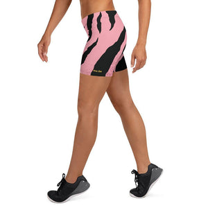 women's pink tiger shorts - mo.be