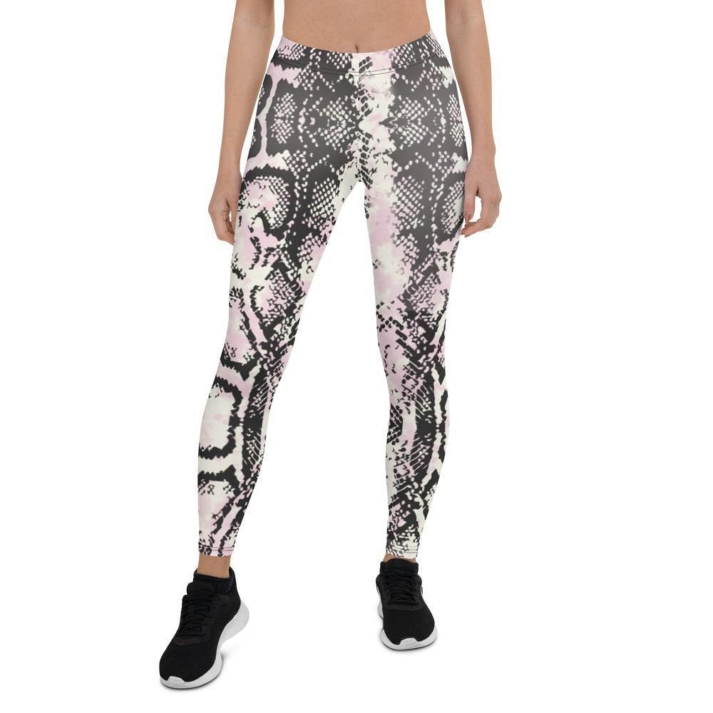 Snake print leggings - mo.be