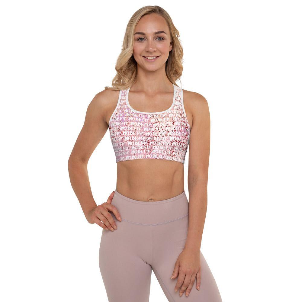 mo.be.fit padded sports bra - mo.be