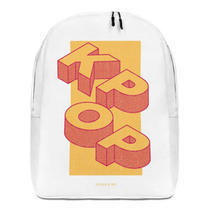 KPOP White Backpack - mo.be