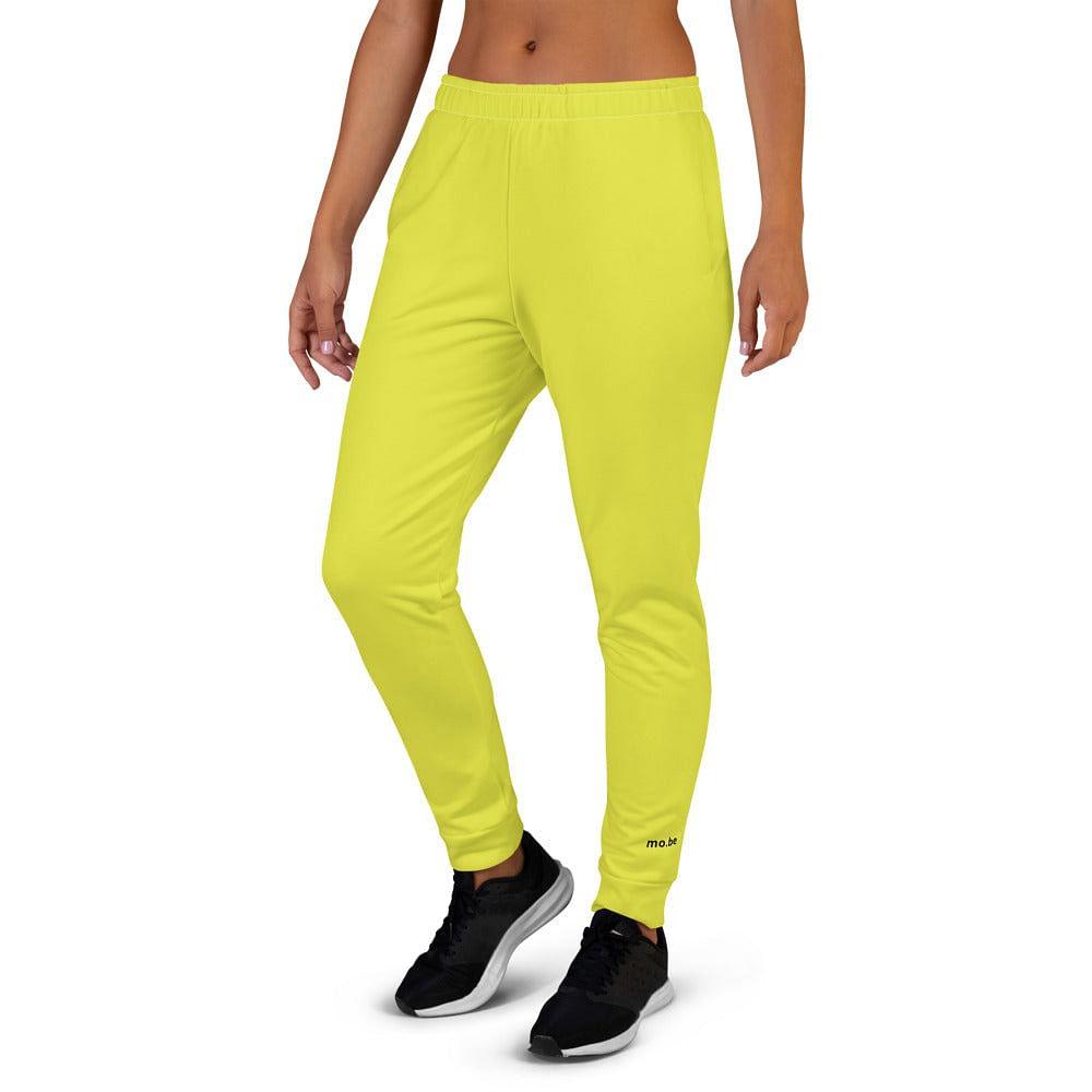 women's lime joggers - mo.be