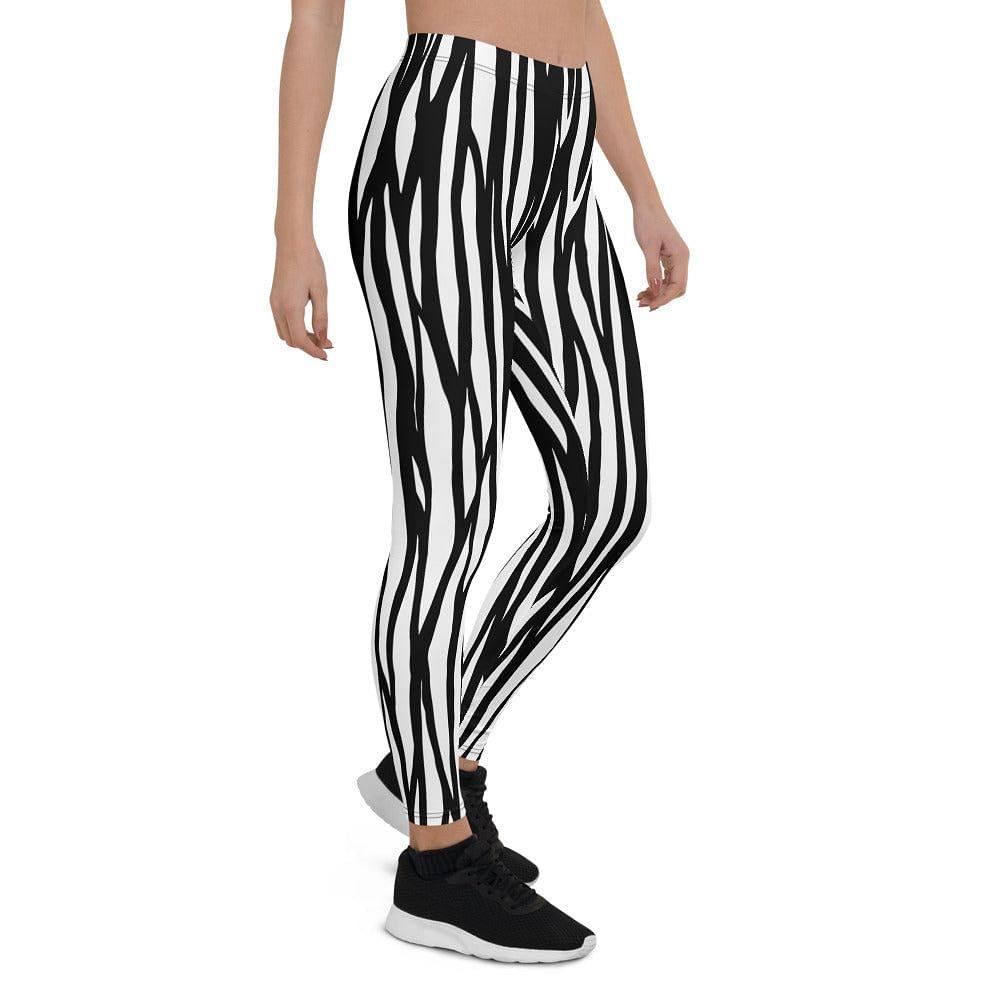 zebra print leggings - mo.be