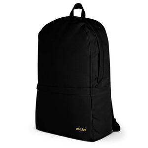 All Black Backpack - mo.be