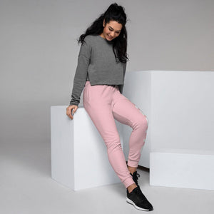 queen women's joggers in pink - mo.be
