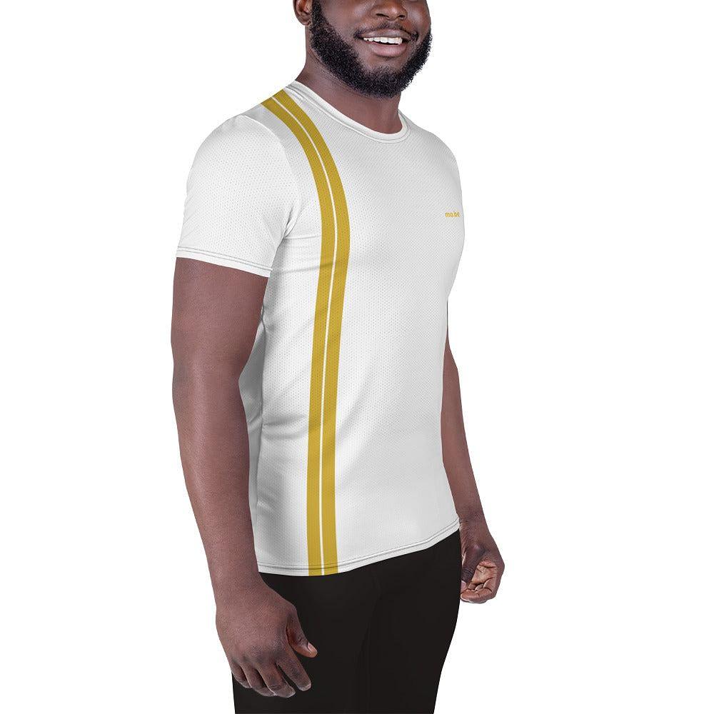 mo.be.fit 2 white athletic t-shirt - mo.be