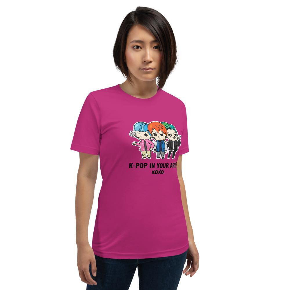 k-pop in your area women's t-shirt - mo.be