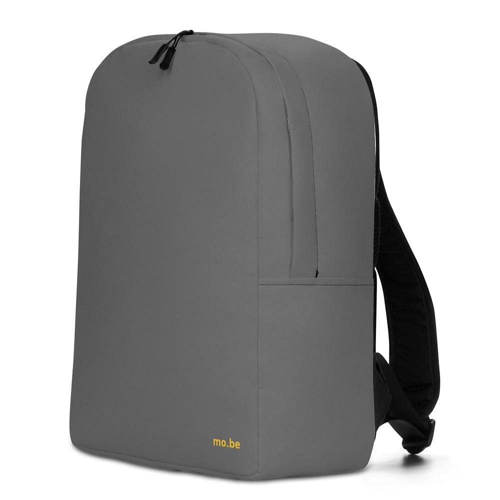 mo.be grey minimalist backpack - mo.be