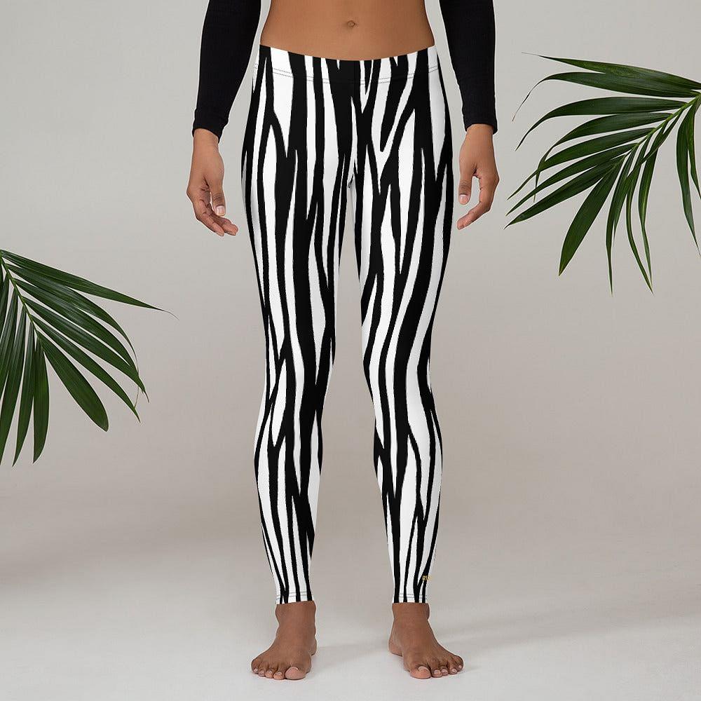 zebra print leggings - mo.be