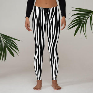 zebra print leggings - mo.be