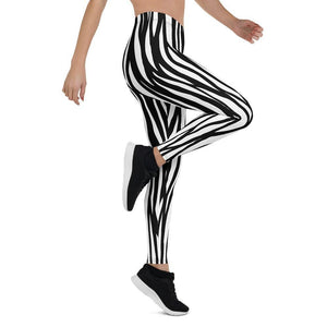 zebra print leggings - mo.be