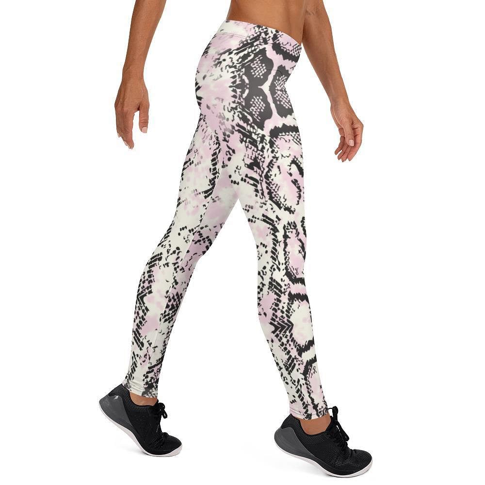 Snake print leggings - mo.be