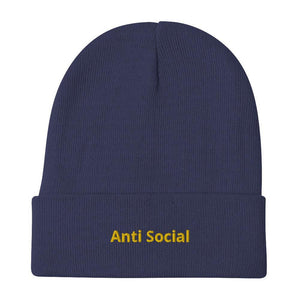 anti social beanie - mo.be