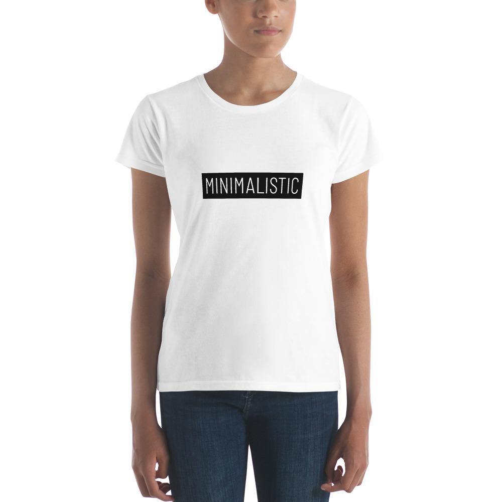 minimalistic women's t-shirt - mo.be