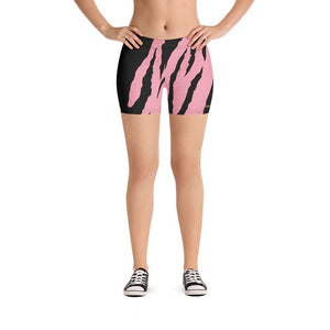 women's pink tiger shorts - mo.be