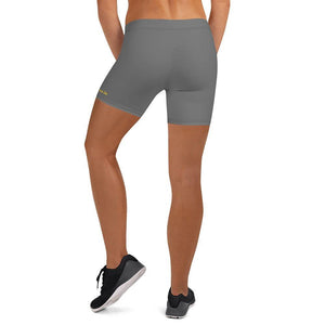 mo.be.fit grey women's shorts - mo.be