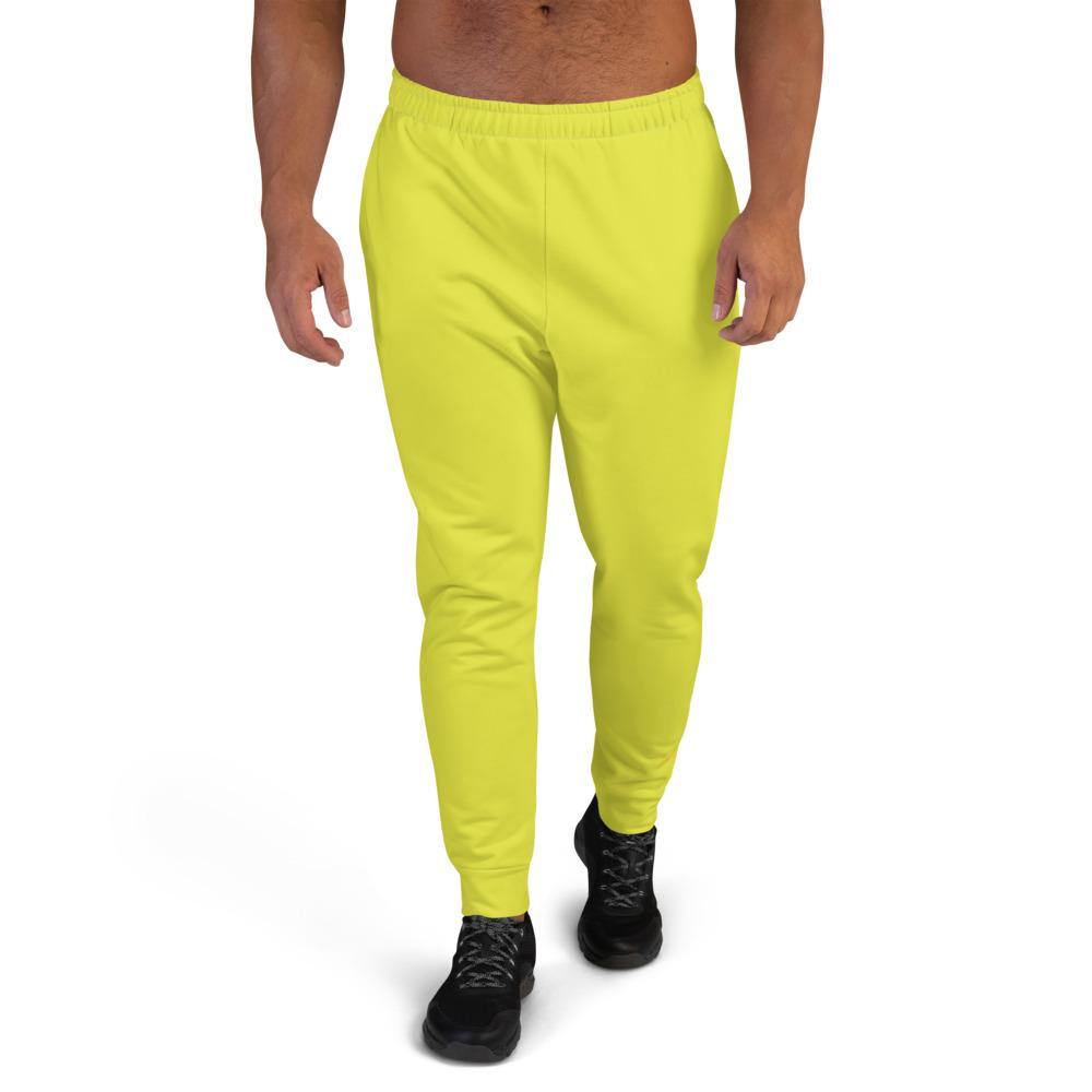 men's lime green joggers - mo.be