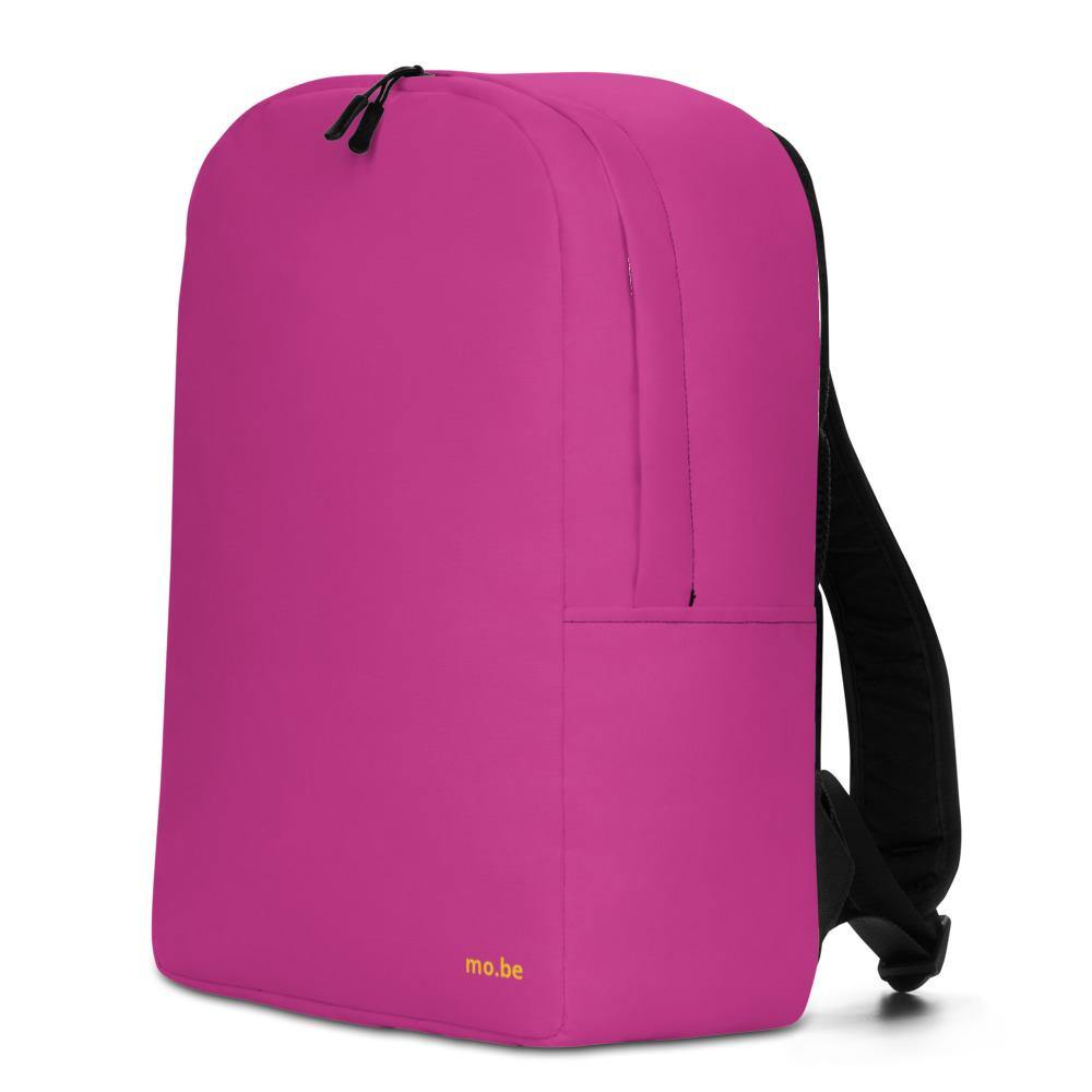 Hot Pink Minimalist Backpack - mo.be