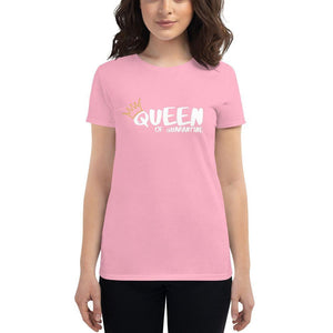 queen of quarantine women's t-shirt - mo.be