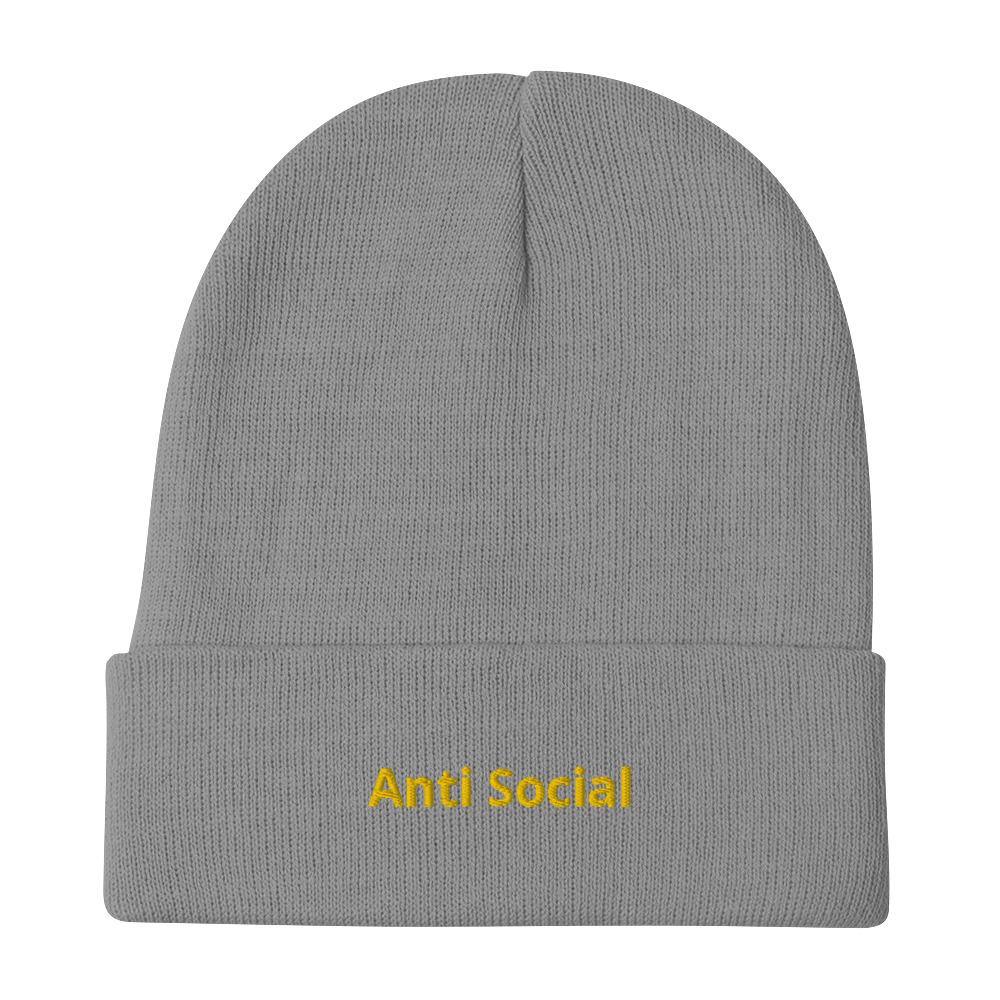 anti social beanie - mo.be