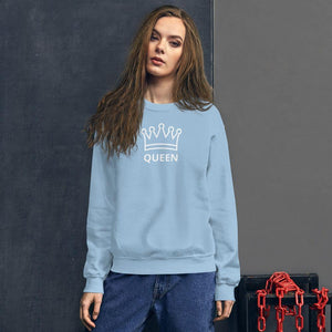 women's queen sweatshirt - mo.be