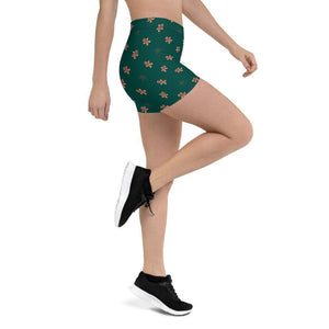 women's ginger bread print shorts - mo.be