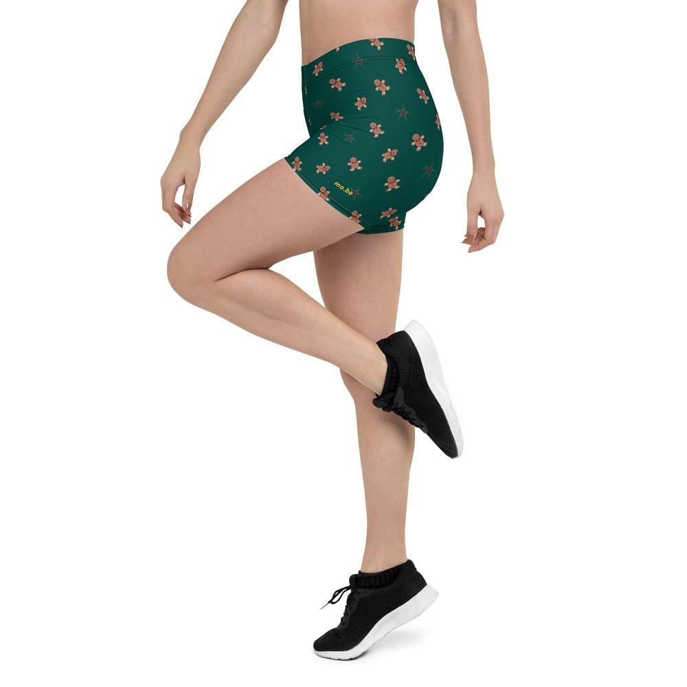 women's ginger bread print shorts - mo.be