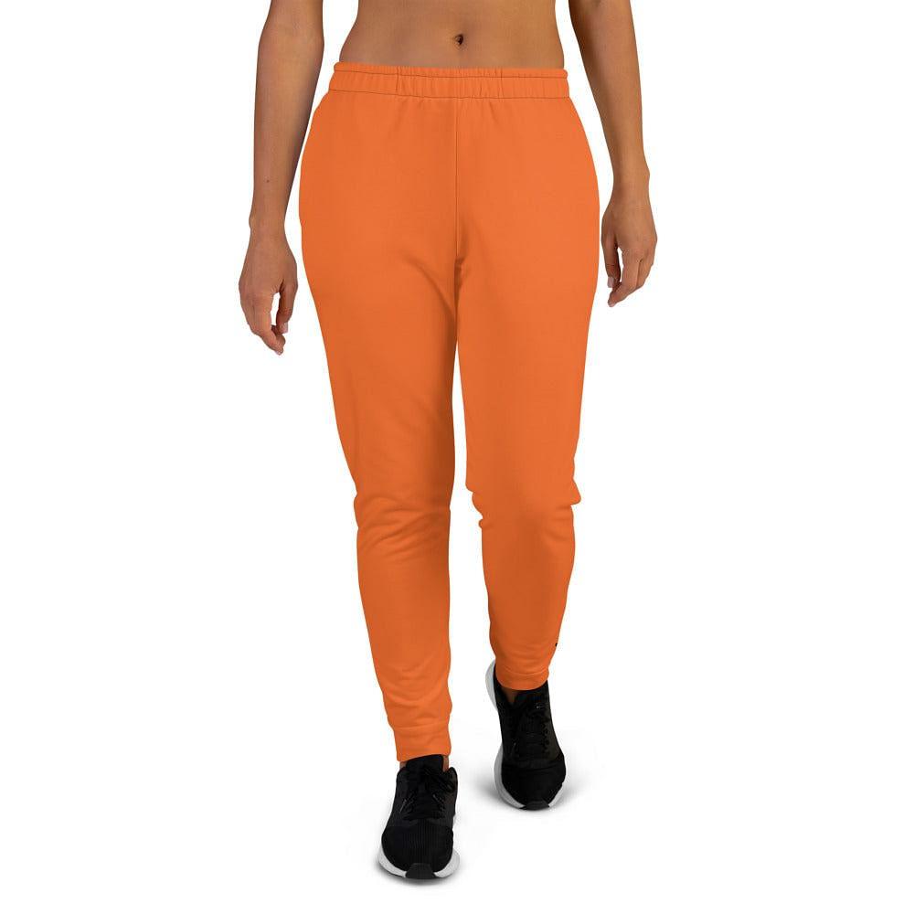 women's orange joggers - mo.be
