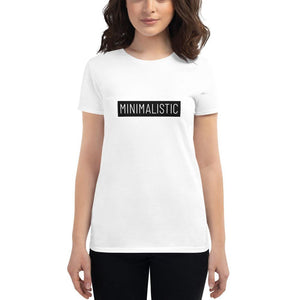 minimalistic women's t-shirt - mo.be